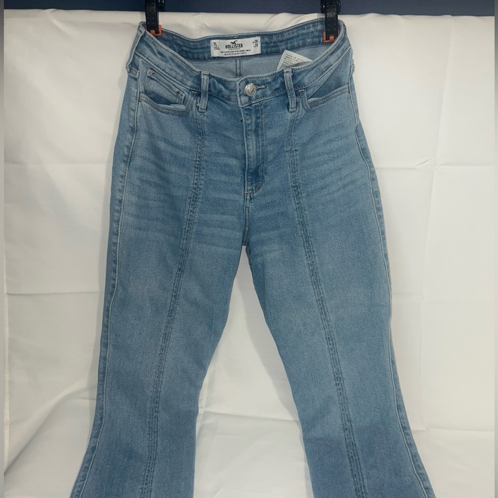 Hollister Curvy Ultra High-Rise Skinny Ankle Jeans Women's Size W28xL28Blue